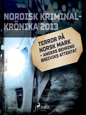 cover image of Terror på norsk mark – Anders Behring Breiviks attentat